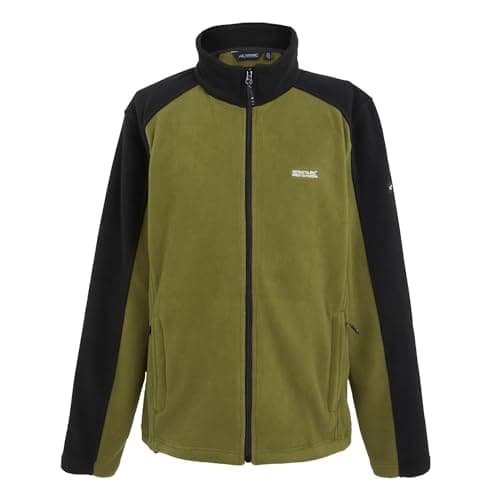 Image of Regatta Hedman II Heavyweight Full Zip Fleece Jacket, Soft Touch Anti Pill Fabric - Perfect for Outdoors, Walking, Hiking & Camping