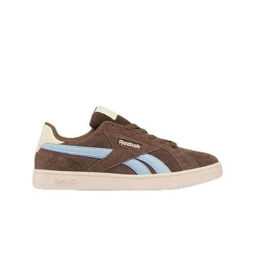 Image of Reebok Women's Court Retro Trainers, Simplebrown/AgedbeIGE/Iceblue, 40 EU