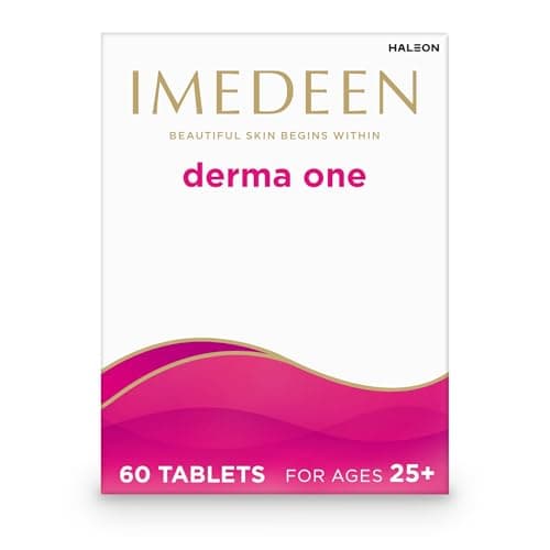 Image of Imedeen Derma One Beauty & Skin Supplement - 60 Tablets - Supports Collagen Formation - Containing Vitamin C and Zinc - Improve Moisture Balance, Helping to Maintain Your Skin’s Radiance.
