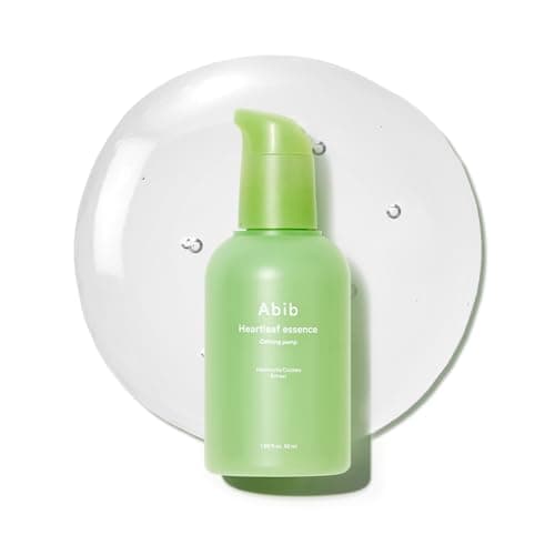 Image of Abib Heartleaf Essence Calming Pump Essence For Face, Soothing, Hydrating 1.69 Fl Oz / 50Ml