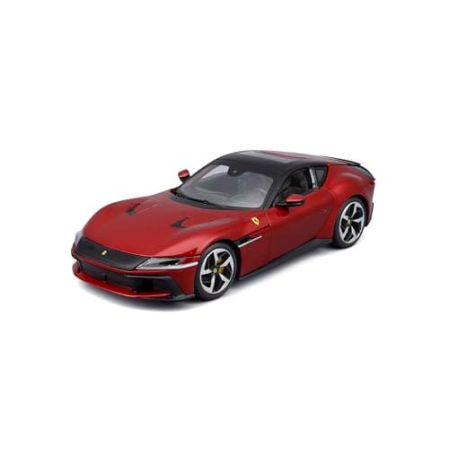 Image of Bburago FERRARI RACE AND PLAY 12 CILINDRI - 1:24 Scale - Incredibly Detailed Die-Cast Replica Collectible Race Car Model