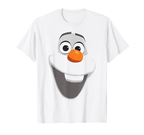 Image of Disney Frozen Olaf Large Face Portrait T-Shirt