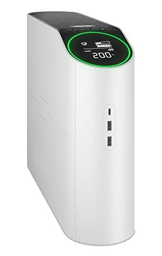 Image of APC Gaming Back UPS Pro, 2200VA/1320W, Tower, 230V, 2x UK and 2x IEC C13 outlets, RGB Lights, Pure Sine Wave, Arctic (White) BGM2200-UK