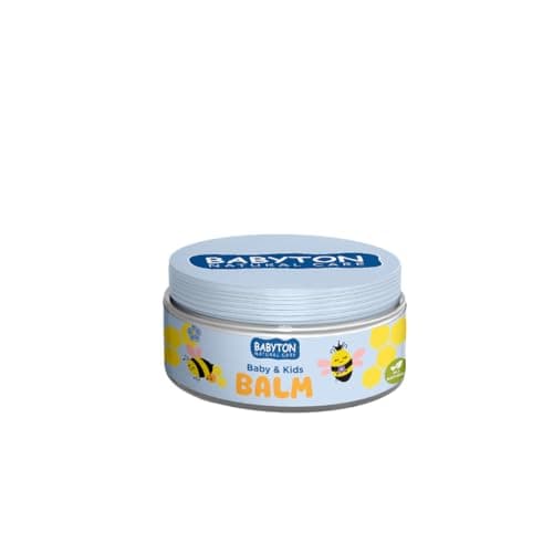 Image of Babyton Baby & Kids Nourishing Moisturiser Balm 50ml – Natural Soothing Cream for Newborns, Babies & Sensitive Skin – Botanical Hydration, Gentle Daily Care, Paraben & Silicone Free
