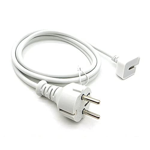 Image of US/EU/AU/UK Plug Power Extension Cable 1.8M Length Pure Copper Power Supply Cable Charger Adapter Extension Cable for Notebook (EU Plug)