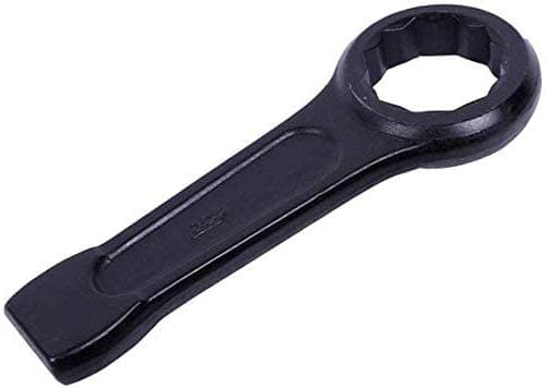 Image of Black Ring Slogging Wrench Box End Striking Spanner 50mm