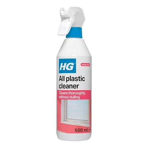 Image of HG All Plastic Cleaner – Biodegradable Multi-Surface Cleaner for UPVC, Window Frames, Wallpaper, Plexiglass & Painted Areas - 500ml