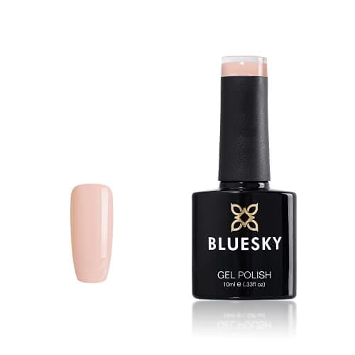 Image of Bluesky Gel Nail Polish, Candyfloss FW09, Light Pink, 10 ml Long Lasting, Chip Resistant, 10 ml (Requires Drying Under UV LED Lamp)