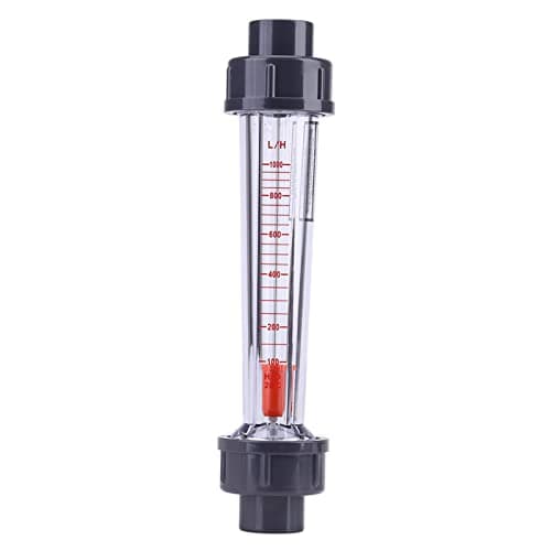 Image of Weir Gauge Cup U-flow 23×5×5 Plastic Tube Type 100 1000l H Water Meter Flowmeter Lzs 15d