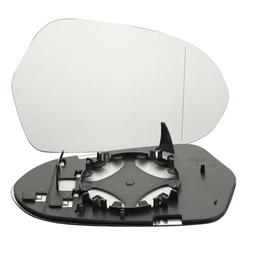 Image of KASturbo Wing Mirror Glass Right Side Heated Aspherical with Backing Plate For Audi A6 C7 4G 2011 2012 2013 2014 2015 2016 2017 2018 OEM: 4G0857536 4G0857536B
