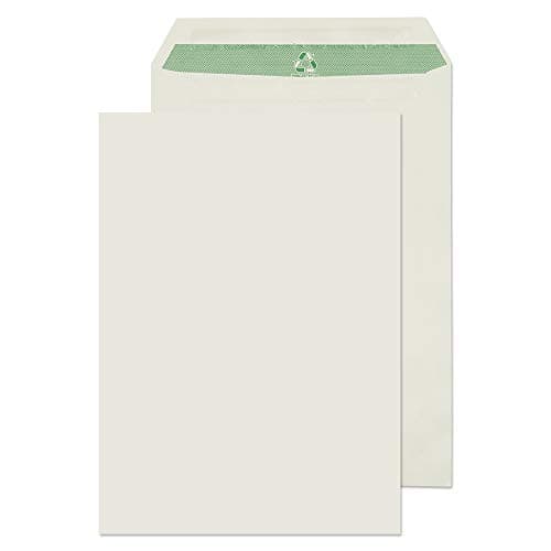 Image of Blake Environmental - 100% Recycled Envelopes C4 (324 x 229mm) - Pack of 250 - Premium Thickness 90GSM - Self Seal - Natural White Envelopes - FSC Certified - Stationery & Business Supplies (RE6261)