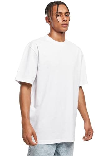 Image of Urban Classics Men's Organic Tall Tee T-Shirt, White, XXL