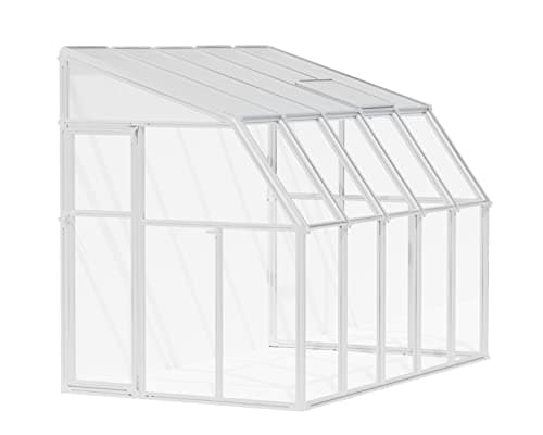 Image of Palram Canopia 6x10 Sun Room Conservatory White