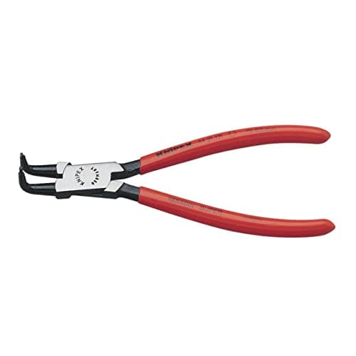Image of Knipex 56174 Bent Internal Circlip Pliers 19-60 mm , Blue