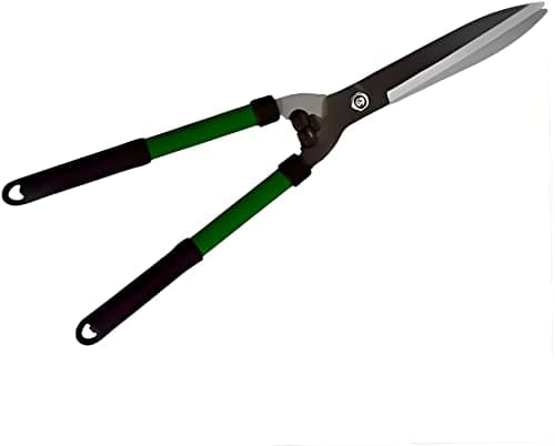 Image of Unibos | Classic Hedge Shears | Garden Shears with Handles | Anti-Slip Grip, Rust-Resistant Steel | Shrubs & Grass | Ergonomic Handles | Sharp Blades | Easy Cutting & Trimming | 54cm
