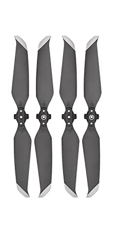 Image of WANGCL 2Pair Drone Propellers Low Noise Propellers Fit for DJI Mavic Air 2 Mavic Air 2S Drone Accessories- Silver trim