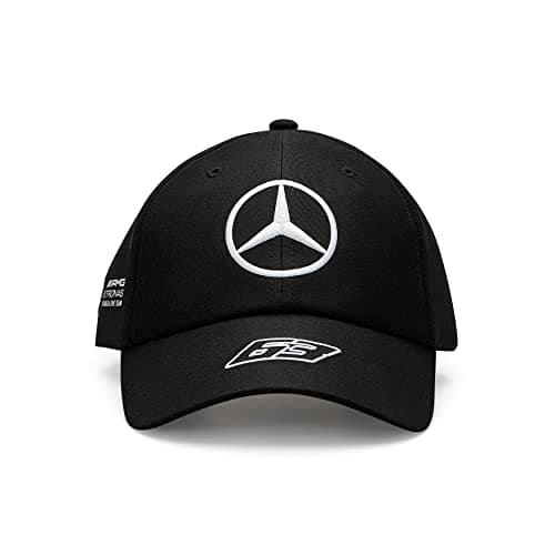 Image of Mercedes AMG Petronas Formula One Team - 2023 George Russell Driver Cap - Black - Unisex - Size: One Size