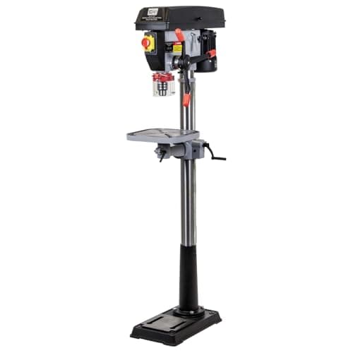 Image of SIP Pro F20 Floor Pillar Drill Press 230V 750W 16 Speed, 20mm Max Drilling Diameter Mild Steel