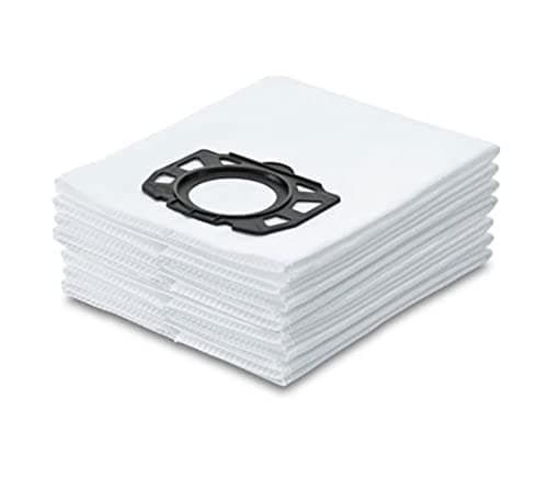 Image of FIND A SPARE Pack Of 8 Fleece Filter Bag To Fit Karcher Wet and Dry MV4 MV5 MV6 Premium Renovation Vacuum Hoover Cleaner Alternative to 2.863-314.0
