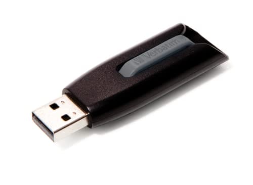 Image of VERBATIM Store 'n' Go V3 USB-Stick - USB-3.2 Gen 1-16 GB - memory stick with sliding-mechanism - USB-3 with SuperSpeed-interface - external storage for laptop notebook & co - black