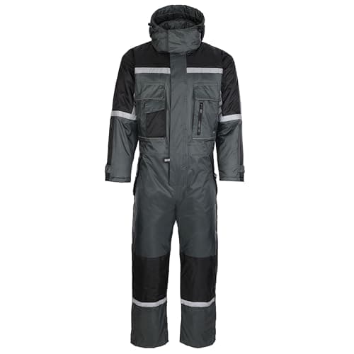 Image of Fort - Orwell Coverall - Green - XL - Waterproof - Comfortable & Durable - Hardwearing Fabric - Adjustable Hem - Feature Large Pockets - Adult Rain Suit - Ideal for Work