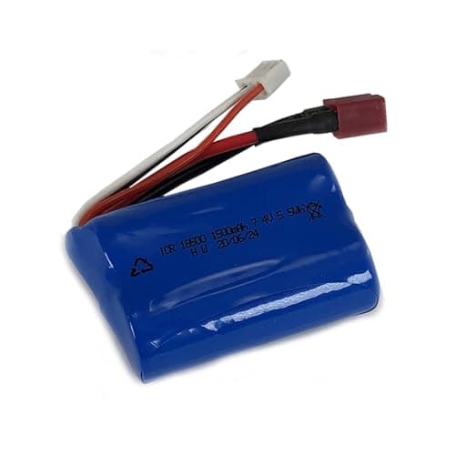 Image of FTX Tracer LiIon 7.4v 1300mah Battery (For Brushed) w/Deans