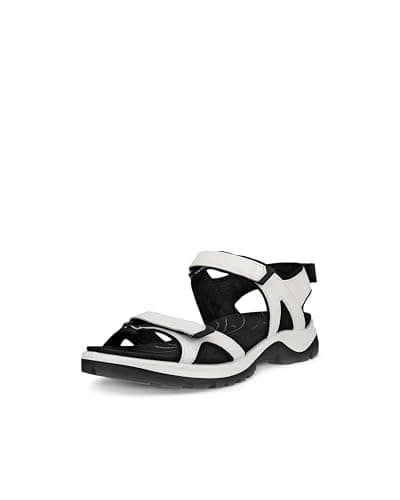 Image of Ecco Offroad Women's Open Toe Sandals , White, 6 UK