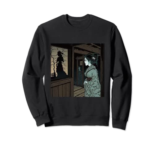 Image of Something Wicked from Japan: Ghosts, Darkest Designs Sweatshirt