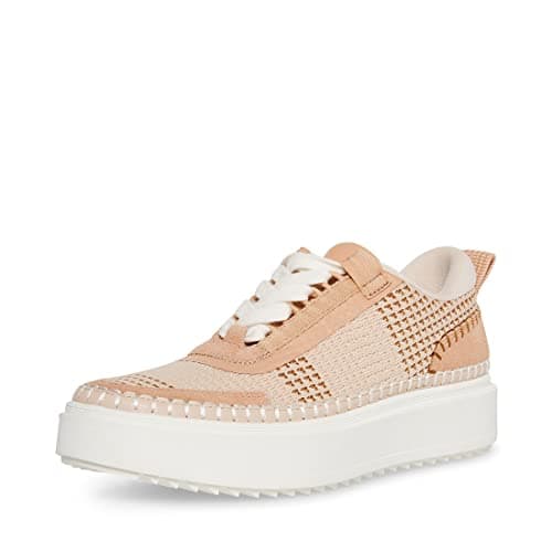 Image of Steve Madden Women's Charlie Sneaker, Tan Multi Woven, 5 UK