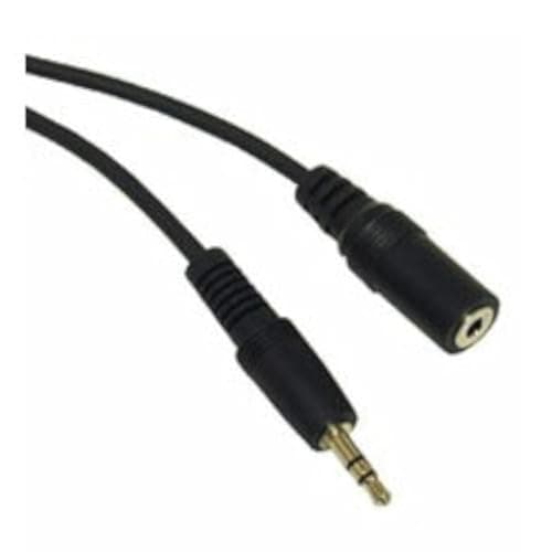 Image of PCArena 3.5mm Stereo Headphone Jack Extension Cable Lead 1.5 m