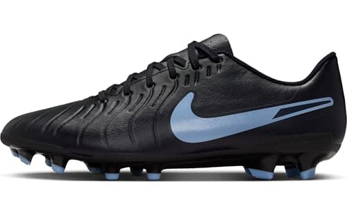 Image of Nike Men's Legend 10 Club Fg/Mg Football Shoe, Black/Black, 9 UK