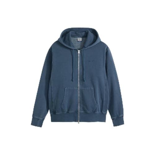 Image of Levi's Men's Hoodie, Relaxed Fit, Blue (Sargasso Sea Garment), S