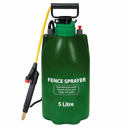 Image of 5L Garden Pressure Sprayer – Portable Hand Pump Chemical Weed Spray Bottle - Ideal with Pesticides, Insecticides, Fungicides.