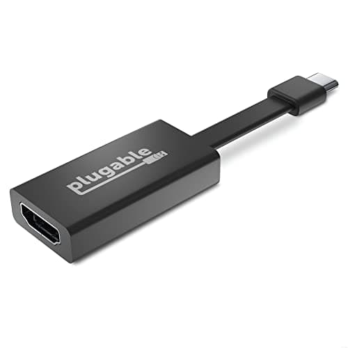 Image of Plugable USB C to HDMI Adapter 4K 30Hz, Thunderbolt 3 to HDMI Adapter Compatible with MacBook Pro, Windows, Chromebooks, 2018+ iPad Pro, Dell XPS, Thunderbolt 3 Ports and more - Driverless