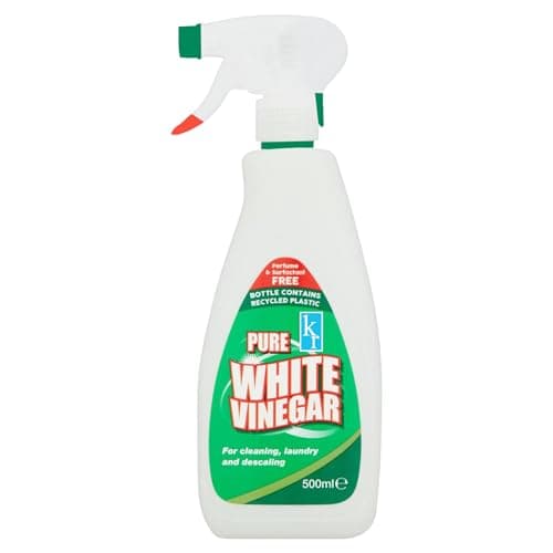Image of 500ml White Vinegar Cleaning Spray White vinegar for Cleaning Distilled White Vinegar for Cleaning Spray Bottle easy to use for Glass, Oven and Window Cleaning (Pack of One)