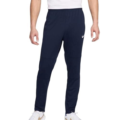 Image of Nike FJ3017-451 M NK DF PARK20 Pant KP R Pants Men's Obsidian/Obsidian/White Size M