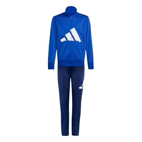 Image of adidas Unisex Kids ESSENTIALS BIG LOGO CLIMACOOL TRACKSUIT, team royal blue/white, 11-12 Years