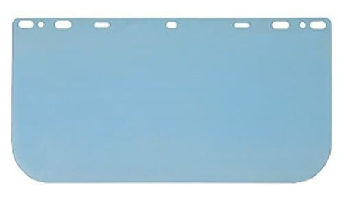 Image of MCR Safety 102040PC Polycarbonate Universal Visor Safety Faceshield, Clear, 10-Inch by 20-Inch, 0.040-Inch Thick by MCR Safety