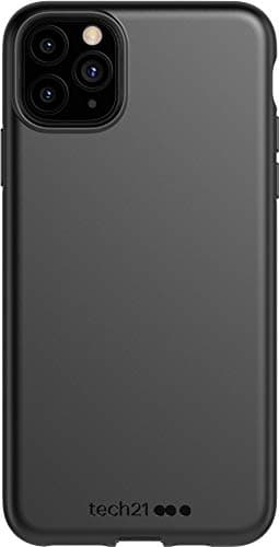 Image of Tech21 Studio Colour Apple iPhone 11 Pro Max, Lightweight Thin Protective Hardshell Cover - Black - 6.5 inches
