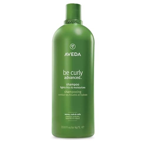 Image of Aveda Be Curly Advanced Shampoo | Moisturising Shampoo for Curly, Coily, Wavy Hair | Fights Frizz | Sulfate Free, Silicone Free | 94% Naturally Derived*, 1000ml