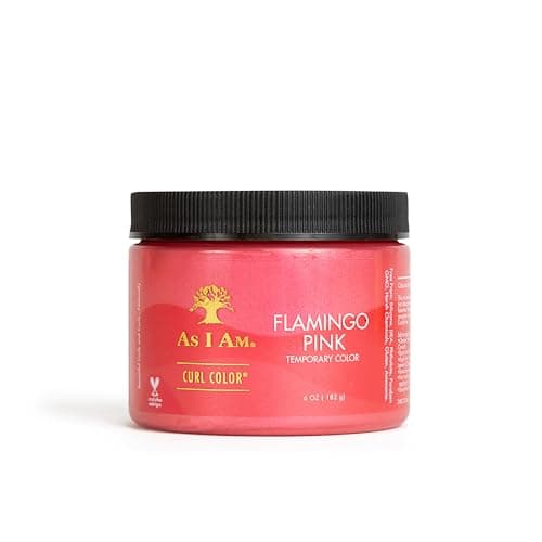 Image of As I Am Curl Color Flamingo Pink- Temporary Colour & Curling Gel 6oz