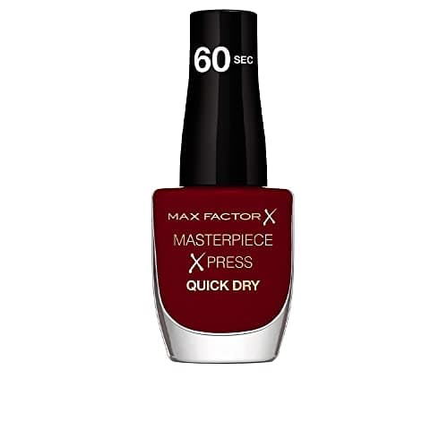 Image of Max Factor Masterpiece Xpress Nail Polish, Mellow Merlot, 8 ml