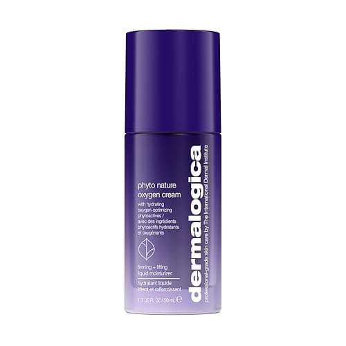 Image of Dermalogica Phyto Nature Oxygen Cream - Firms, Lifts & Plumps, Lightweight Daily Moisturiser, Revitalizes Ageing Skin, Hydrates & Energizes for a Youthful Glow, All Skin Types, 50ml