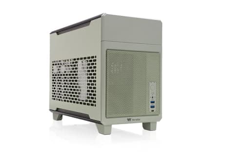 Image of Thermaltake TR100 | Mini Tower | Super Compact | Matcha Green