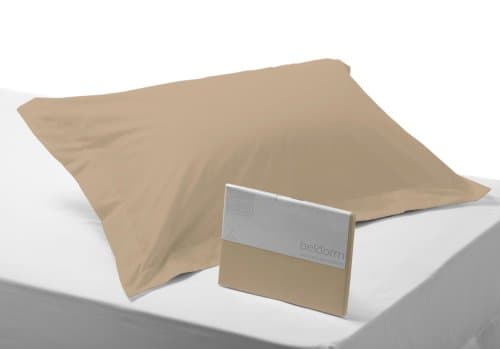 Image of Belledorm Easycare Percale Oxford Pillowcase (One Size) (Walnut Whip)