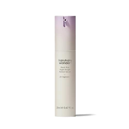 Image of haruharu wonder Black Rice Night Knight Retinol Serum, Refining & Smoothing, Firms Skin, Reduces Fine Lines, Hydrating Formula, 20ml