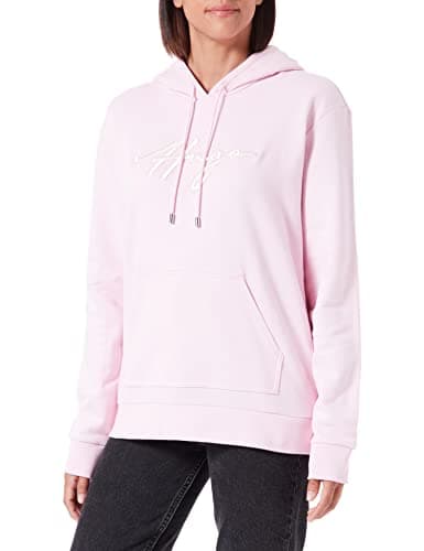 Image of HUGO Women Easy OTH Hoodie Womens Pastel Pink 682 10 (M)