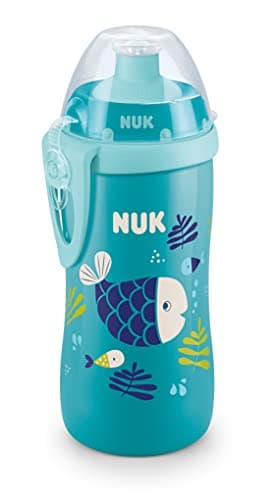 Image of NUK First Choice+ Latex Replacement Teats | 6-18 Months with Medium Feed Hole | 2 Count