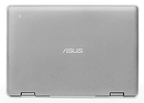 Image of mCover Case Compatible for 2019~2021 11.6" ASUS Chromebook Flip C214MA Series Convertible Laptop Computers ONLY (NOT Fitting Any Other ASUS Models) - Clear