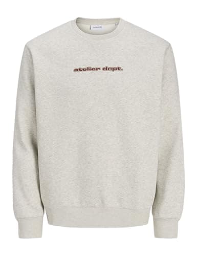 Image of JACK & JONES Jjrody Sweat Crew Neck, White melange, M